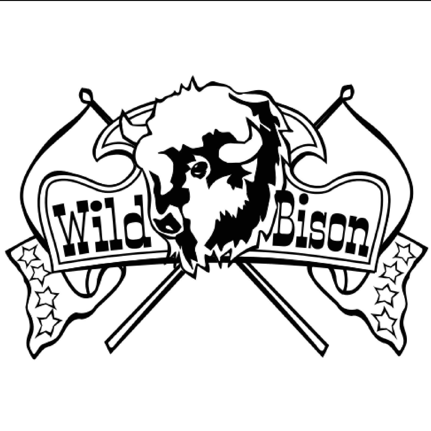 Logodesigns Linedance-Gruppe Wild Bison