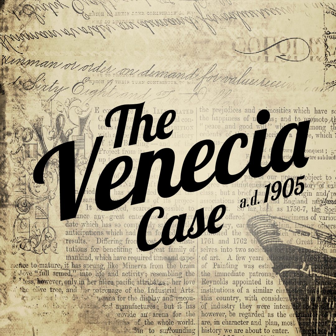 Spielprototypen The Venecia Case multilineare Visual Novel
