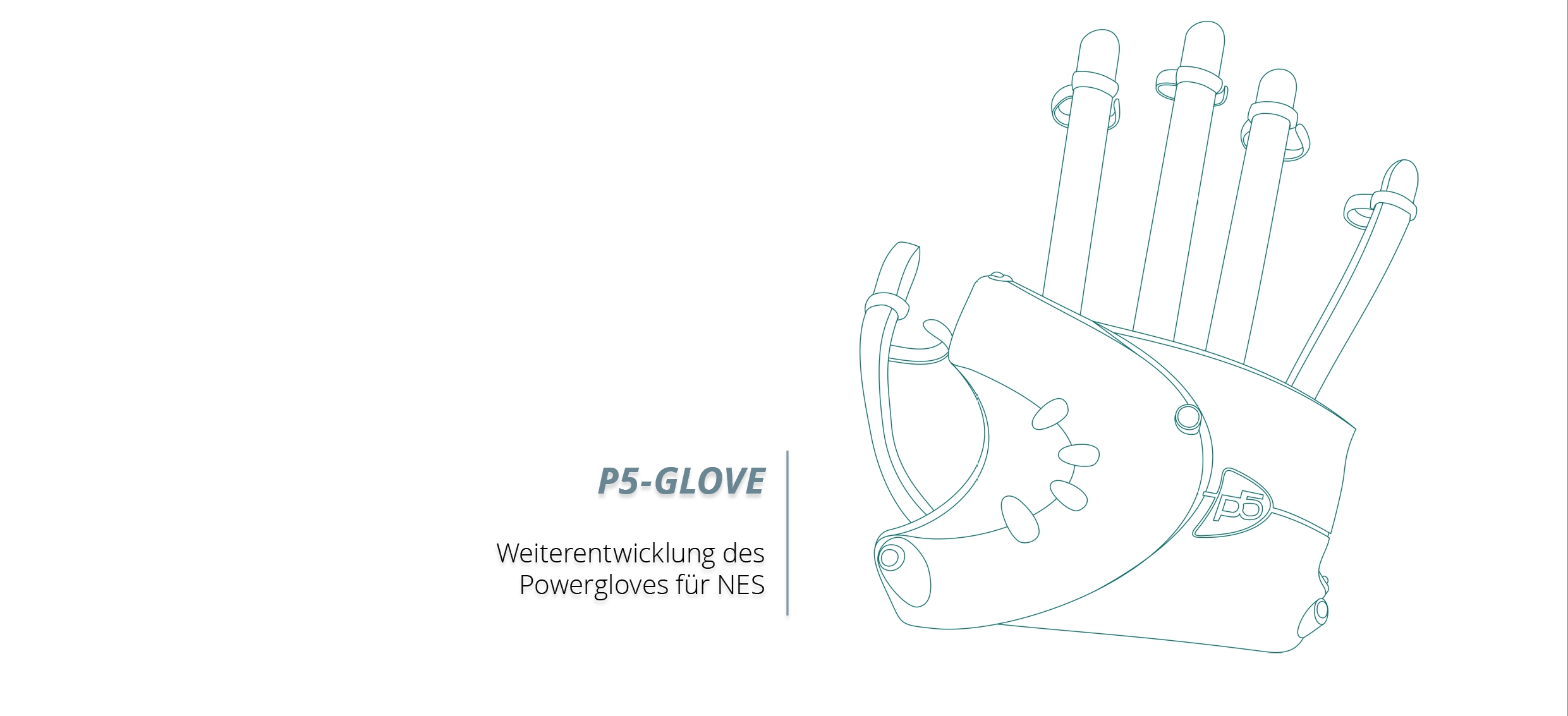 Dataglove Illustration P5 Glove